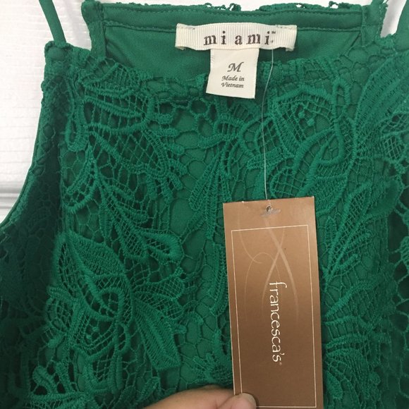 NEW High-Neck Shift Dress (Francescas, NWT) - Picture 3 of 4